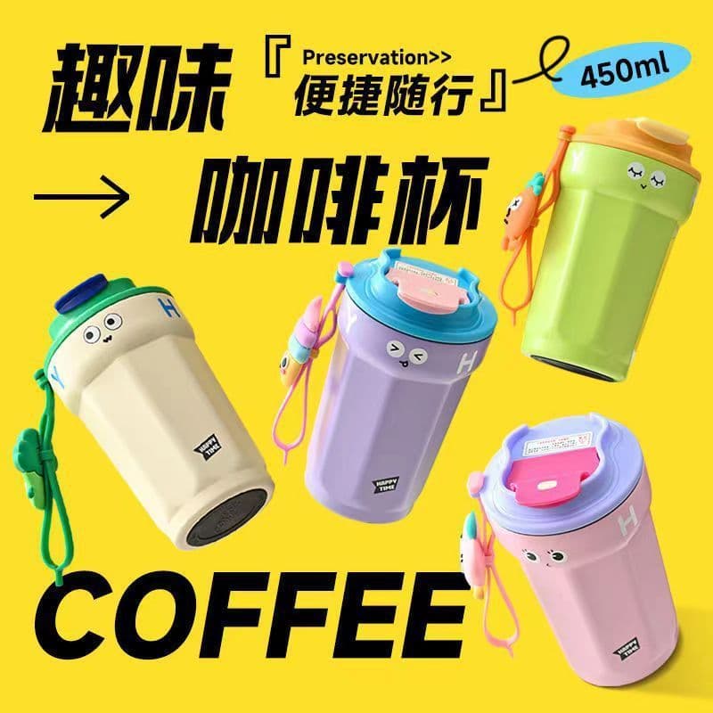 Novo estilo 316 copo térmico de aço inoxidável copo de água estudante copo de café de alto valor criativo casal copo por