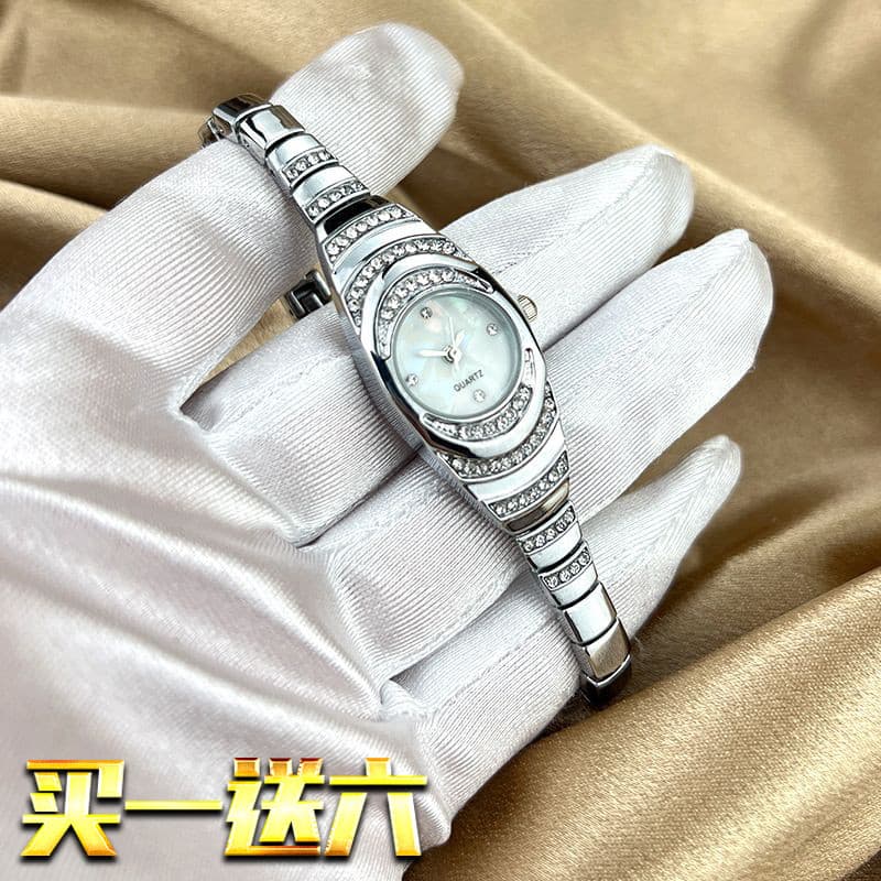 relogio feminino pequeno delicado relogio feminino luxo Relógio feminino estilo nicho luz Design de luxo high-End sentid