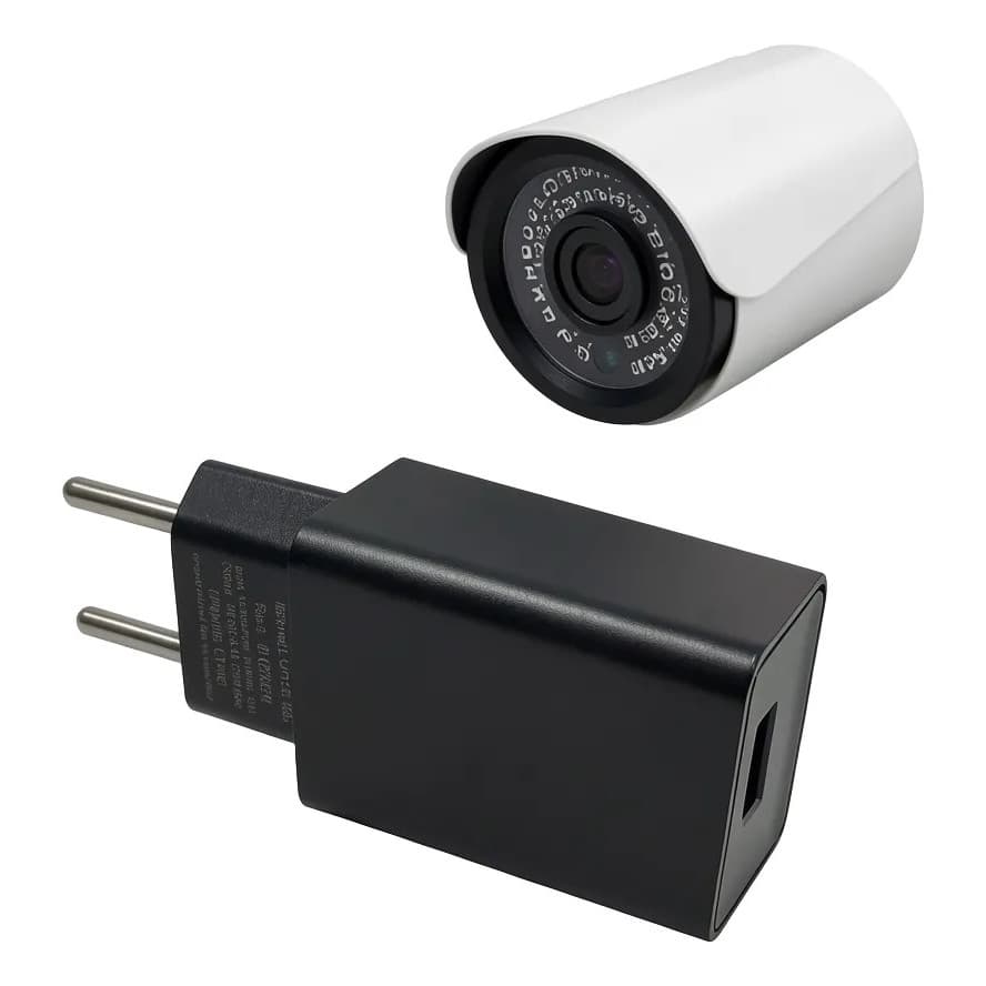 Fonte De Energia Compativel Camera Segurança Ime 360