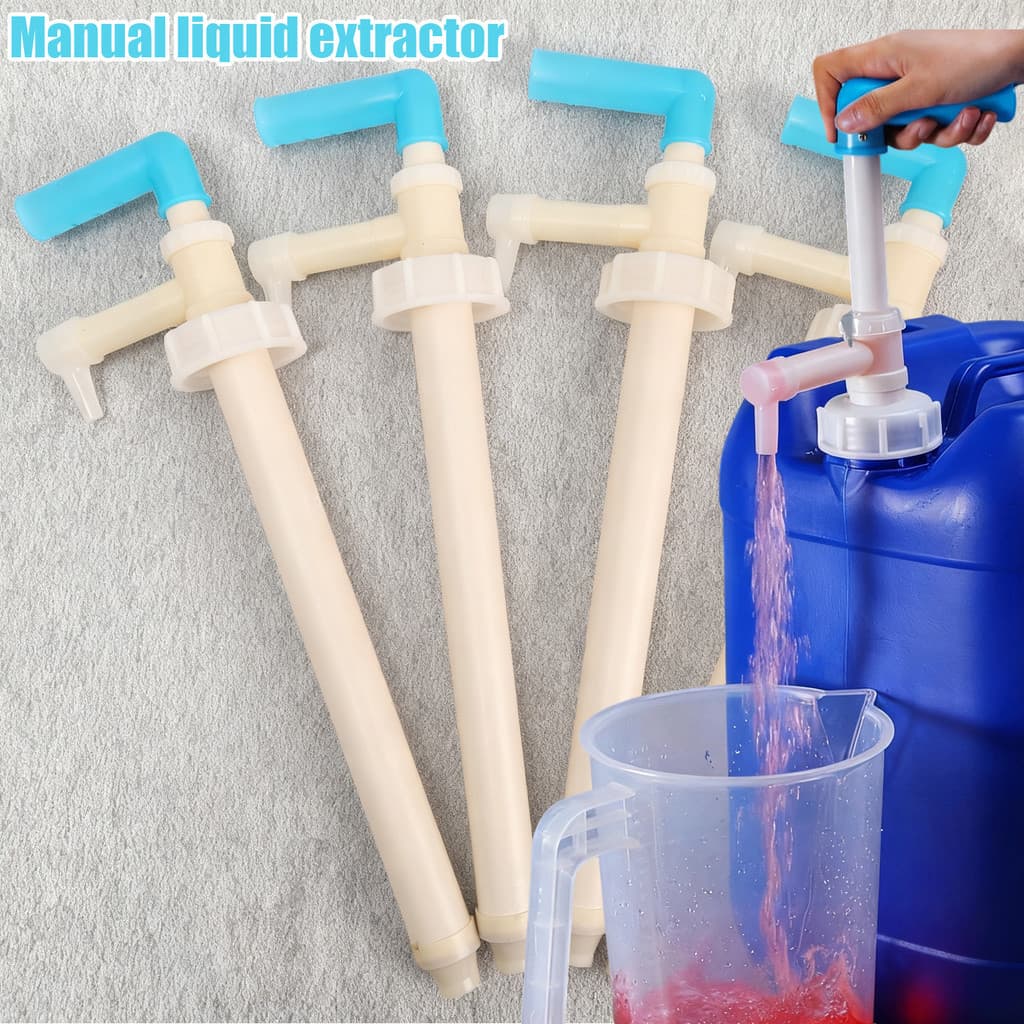 Bomba Extratora Manual De Líquidos-Dispensador De Plástico Durável Operado Manualmente Para Tambores Grandes-Ferramenta