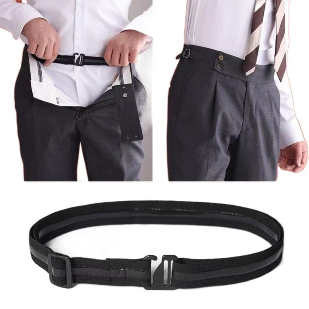 ZHDYEB Cintura Elástica , Cinto De Suporte Para Camisa Antirrugas À Prova De Rugas Suspensórios , Melhor