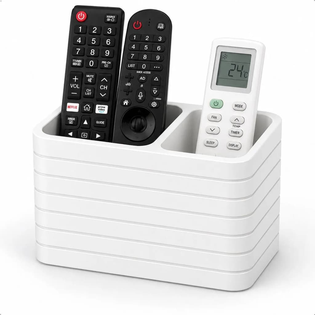 Suporte Porta Controle Remoto Tv E Ar Condicionado Universal