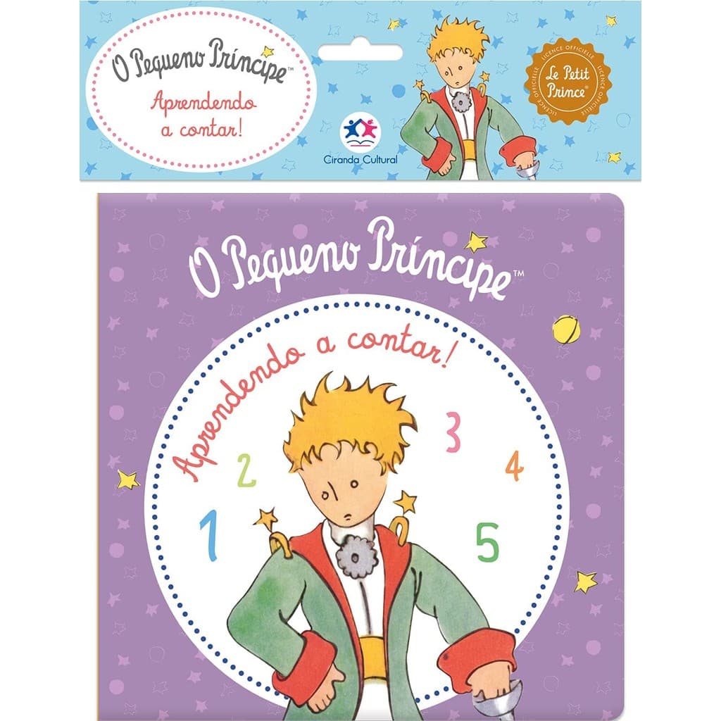 Livro de Banho O Pequeno Príncipe - Aprendendo a contar!
