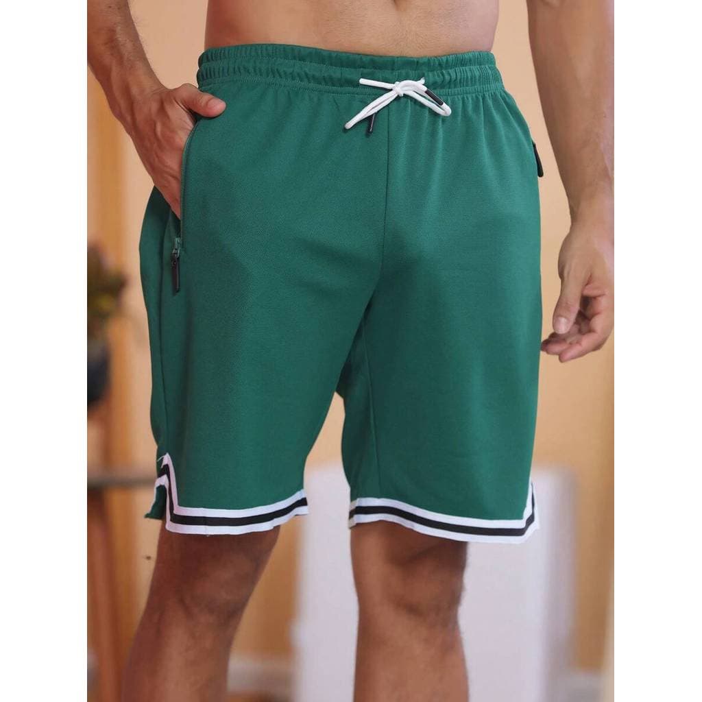 BERMUDA MOLETIM MOLETOM Colorida letras em relevo MASCULINO SHORT IMPORTADO SPORT Esportivo Casual