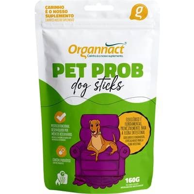 Pet Prob Dog Sticks 160g Petisco Funcional Probiótico para Cães
