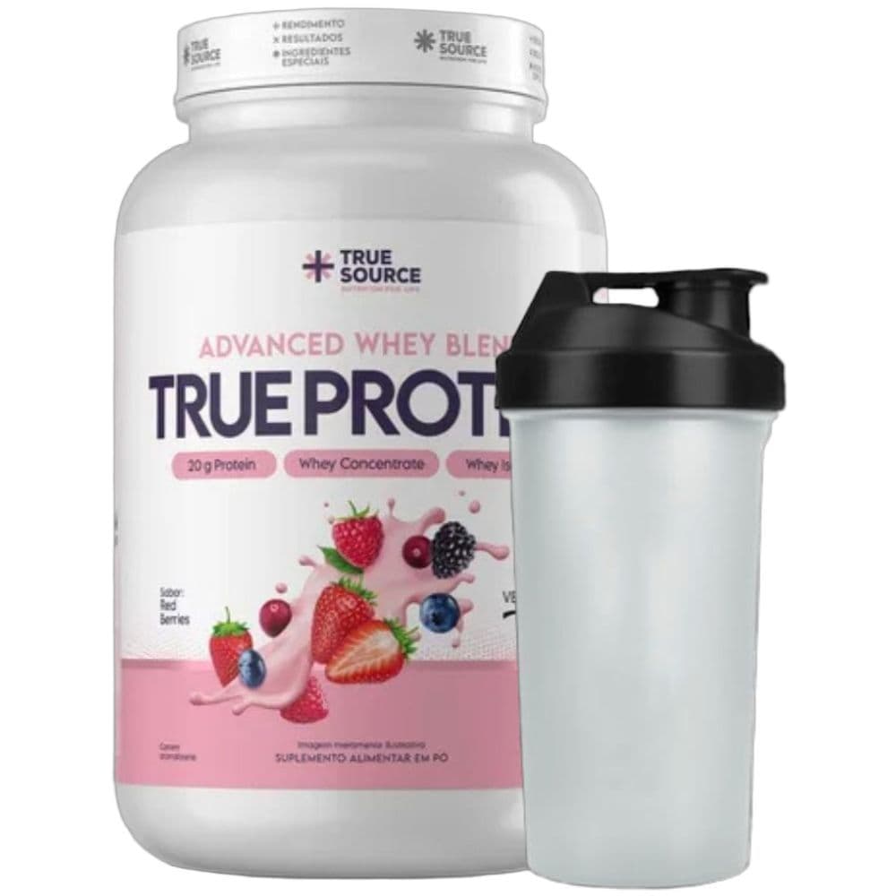 True Protein Red Berries 900g Coqueteleira - True Source