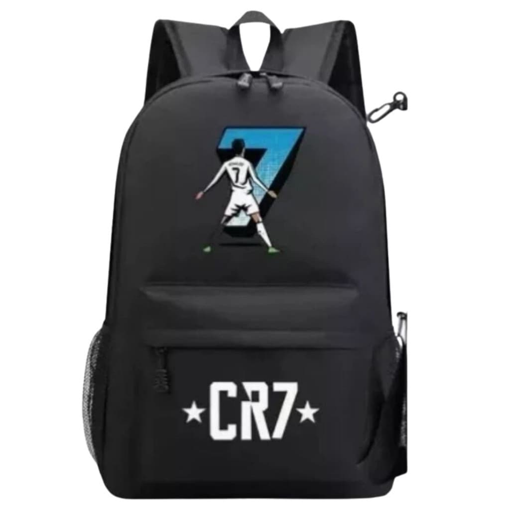 Mochila Cr7 Cristiano Ronaldo Material Escolar Bolsa Adulta(o) / infantil futebol cr7 Treino