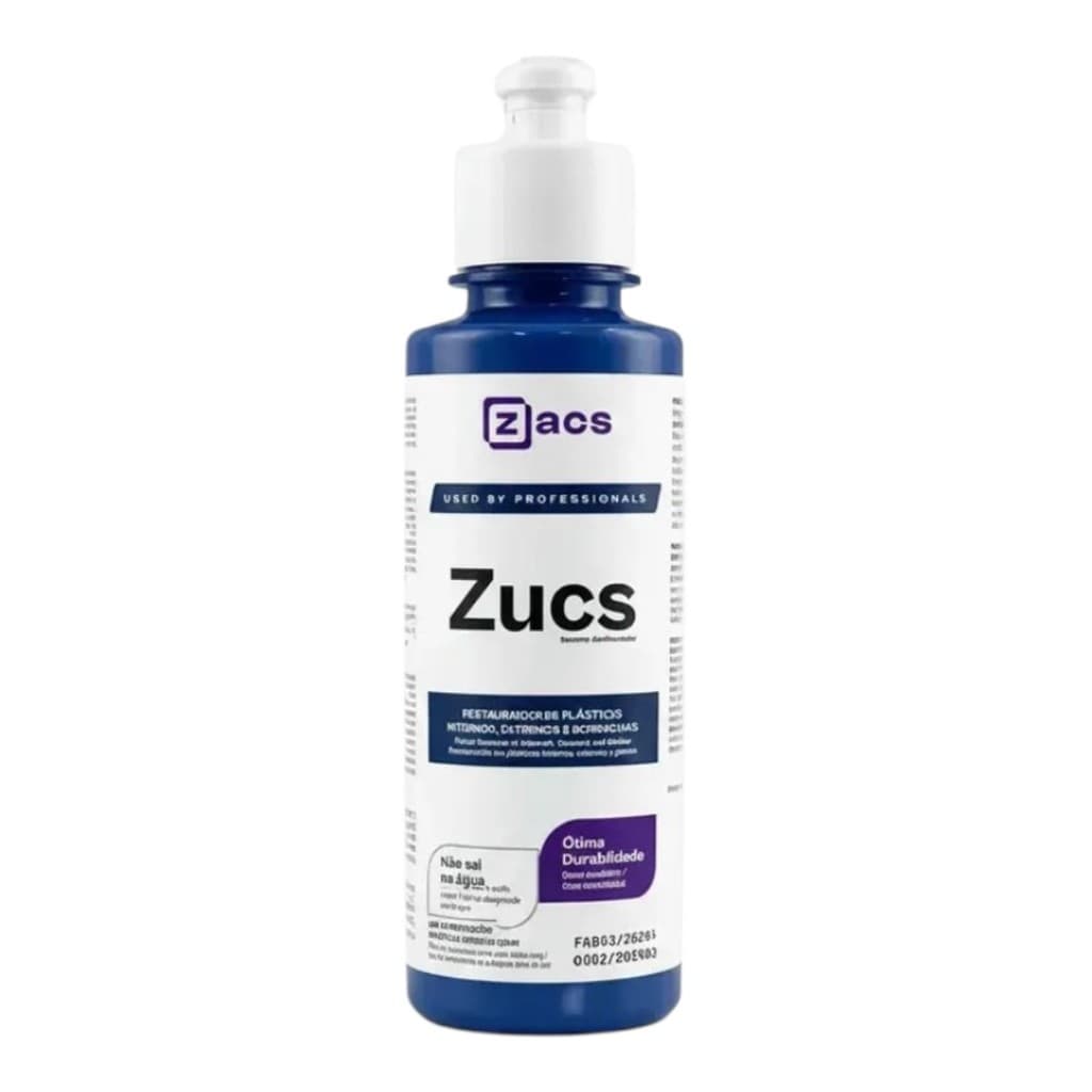 Zucs Restaurador De Plástico Interno Externo Zacs 200ml