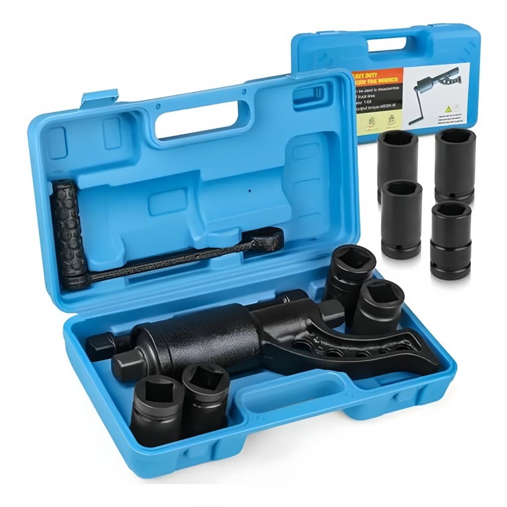 Multiplicador de Torque 4800Nm com 4 Soquetes - Kit Ferramenta para Rodas de Caminhão