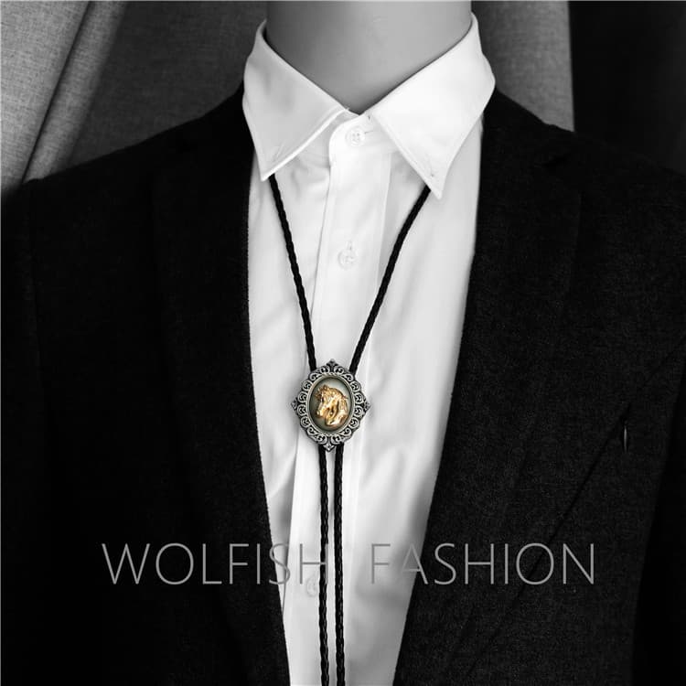 Japonês coreano Retro britânico bolo gravata Denim Polo gravata ocidental masculino colar camisa gravata borboleta colar