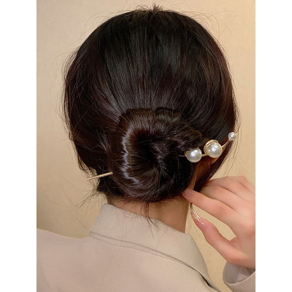 Grampo de cabelo novo estilo chinês feminino High-End estilo antigo hairpin sândalo estilo chinês pérola borla passo agi