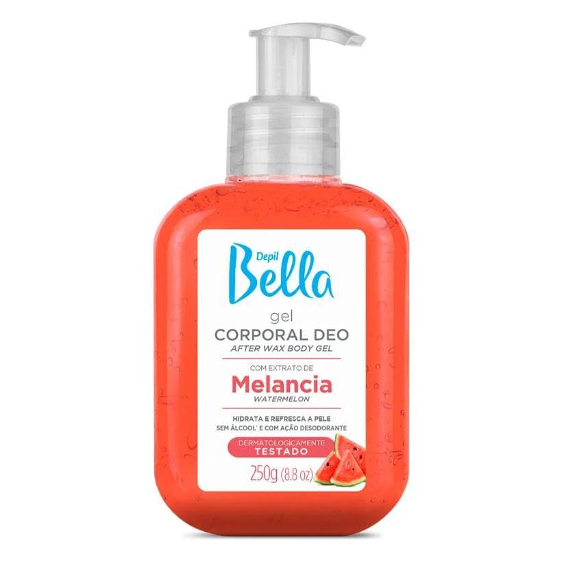 Gel Pos Depilacao Hidrata Melancia Depil Bella 250g