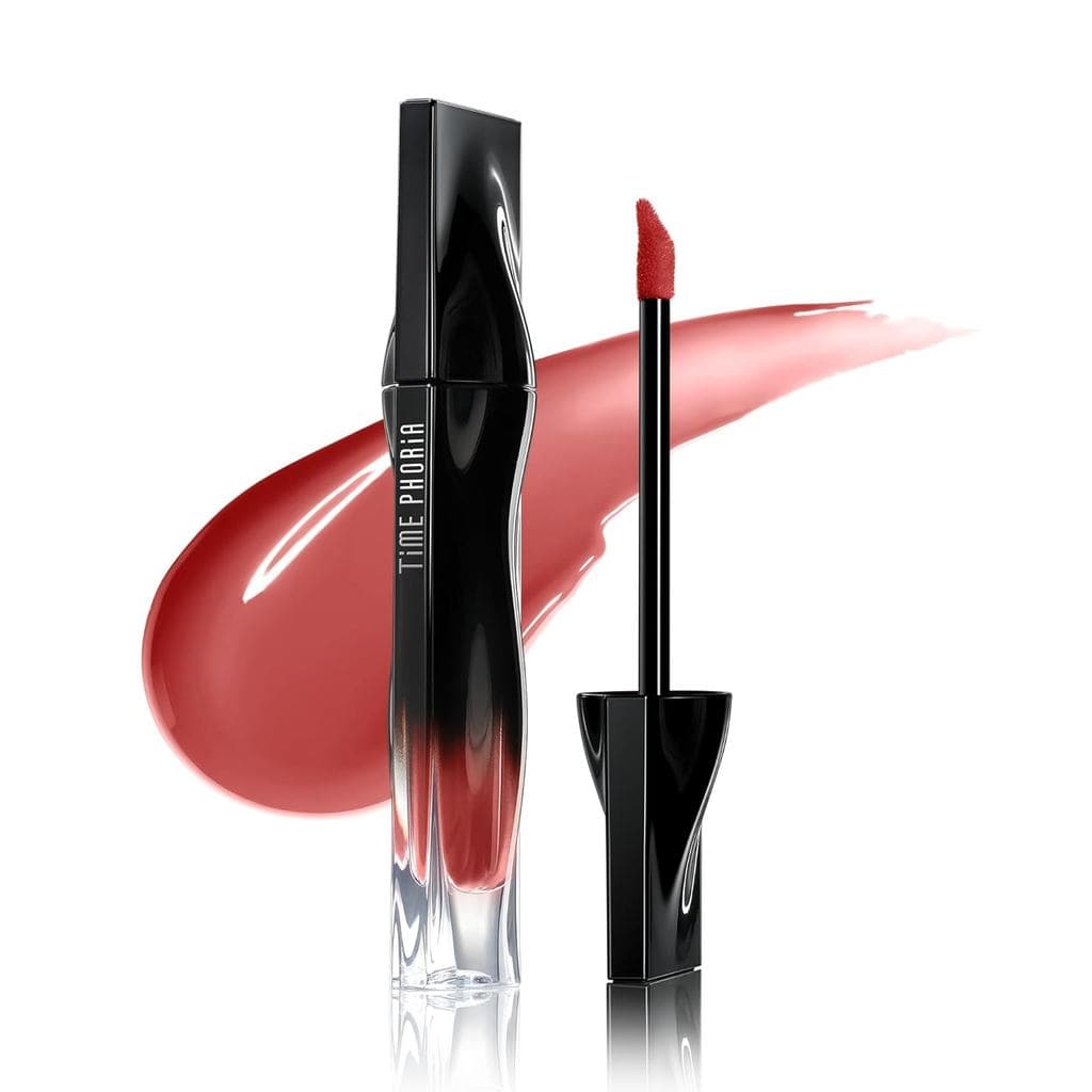 Stellar Dust Lip Stain 11 Futura, Brilho Labial à Prova de Transferência e Borrões, Acabamento Brilhante em Tons de Rosa