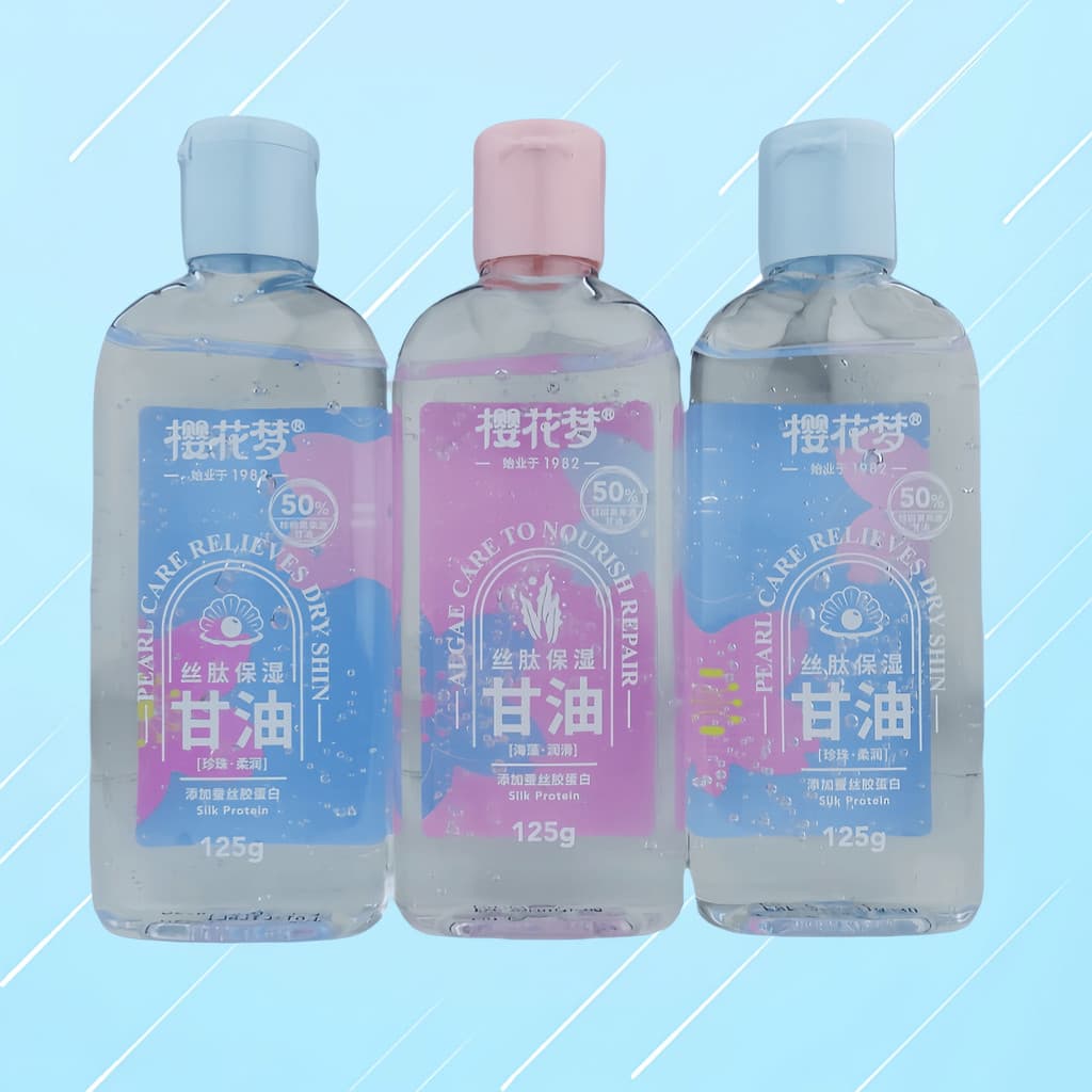 Sakura sonho peptídeo de seda hidratante glicerina 125g rachado grosso hidratante cuidados com as mãos algas marinhas lu