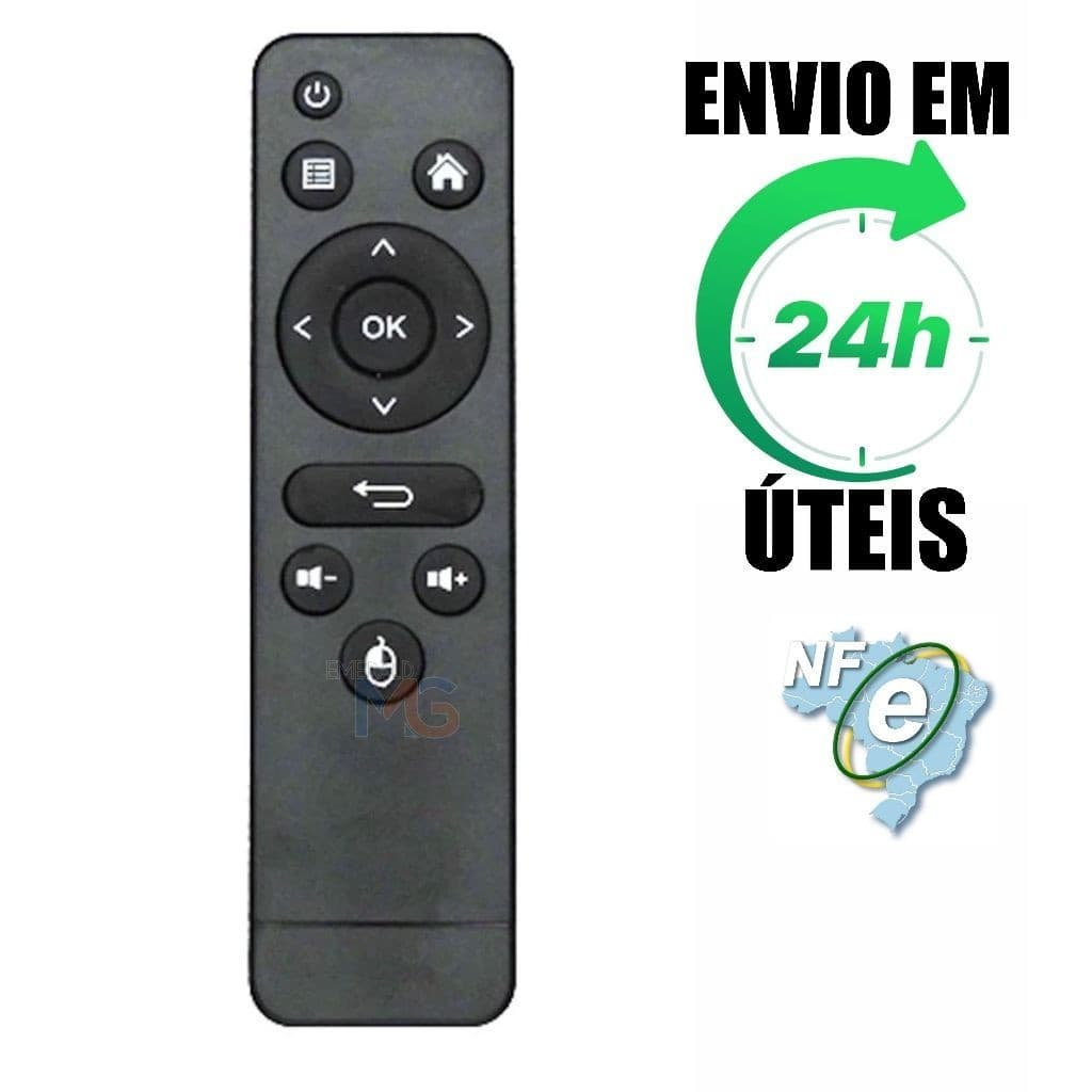 Controle Remoto Para Receptor Smart  Mcd-120, 121