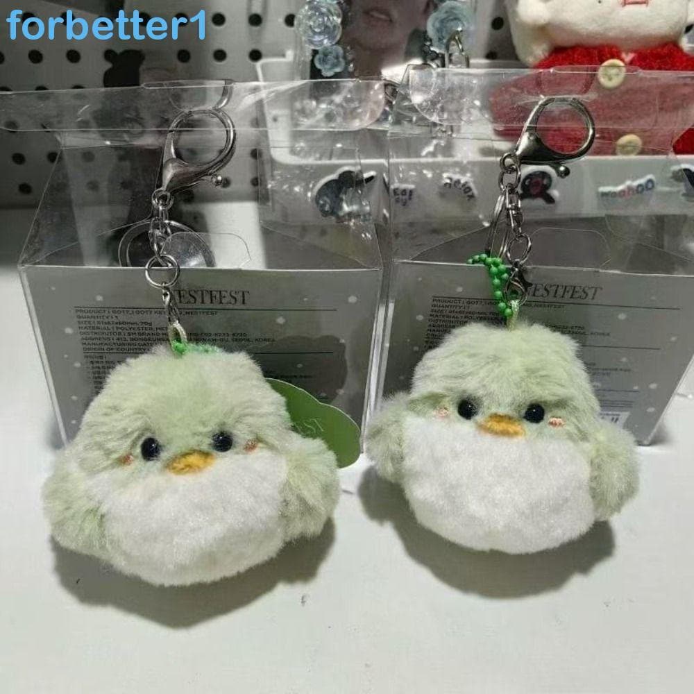 Pingente De Pelúcia De Pássaro FORBETTER , Chaveiro BamBam JinYoung Jackson GOT7 8 Cm Para Pássaros