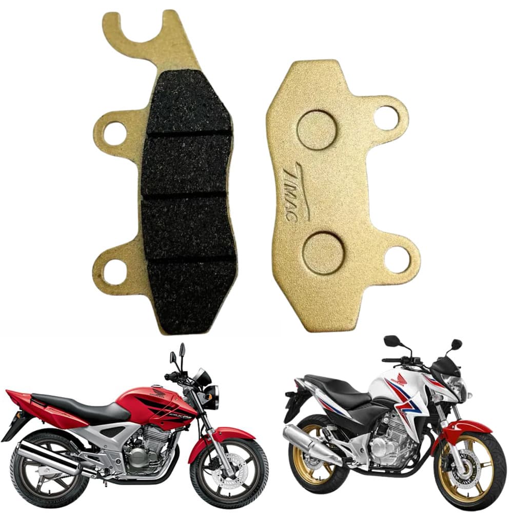 Pastilha Freio Dianteira CBX 250 Twister 01-08 / CB 300R S/ Abs / YBR 125 ED 01-08 / Fazer 250 06-15