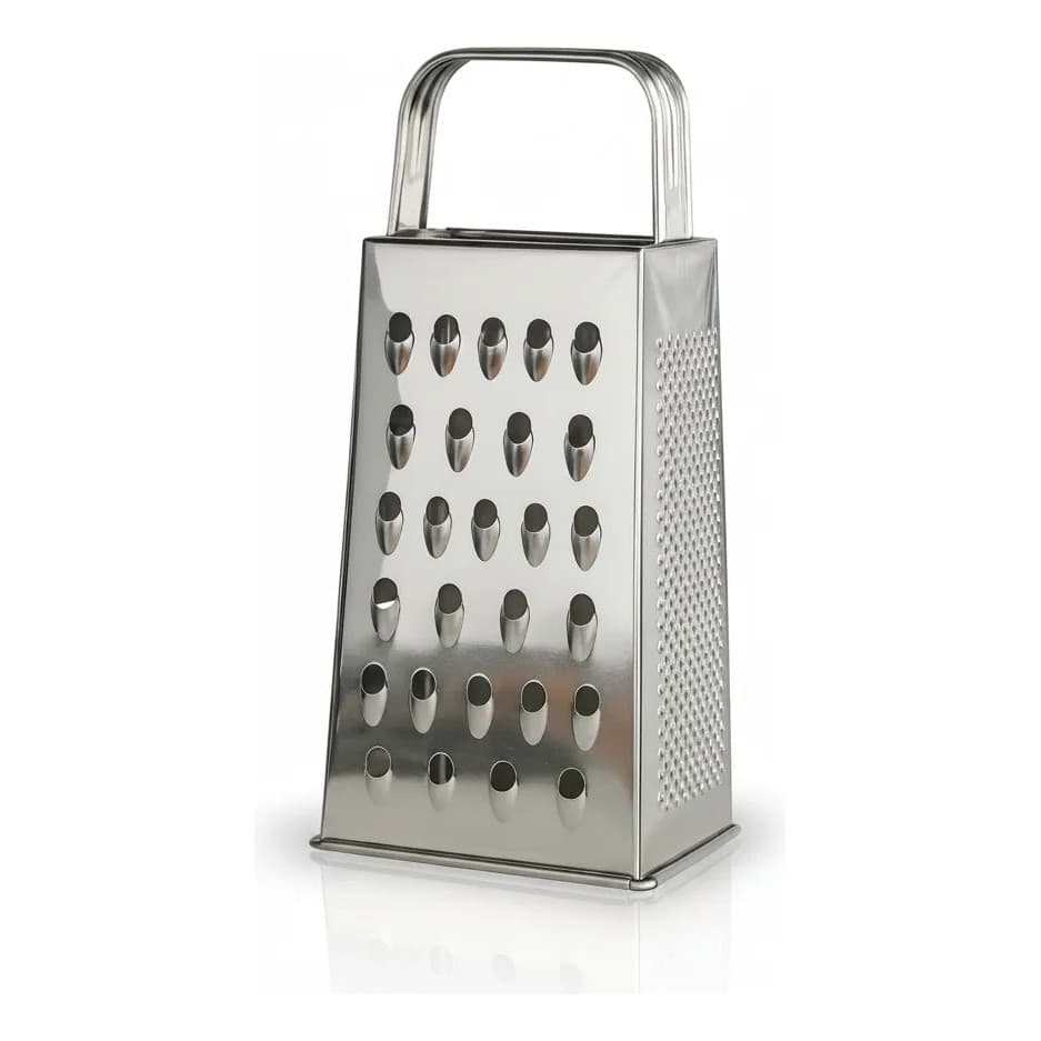 Ralador 4 Faces Aço Inox 18cm Cozinha Queijo Legumes Oferta