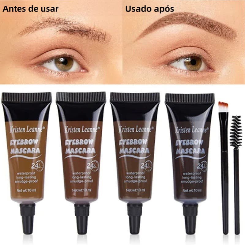 4 Cores Tintura De Sobrancelhas Durável Creme Líquido Duradouro À Prova D'água Beautify Eyebrow Tint Produtos De Maquiag