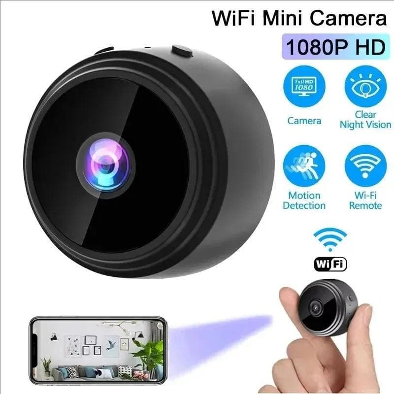 A9 Wifi Mini Câmera 1080P Monitoramento De Segurança Sem Fio Remoto Visão Noturna Vigilância Vídeo Casa Inteligente DV C
