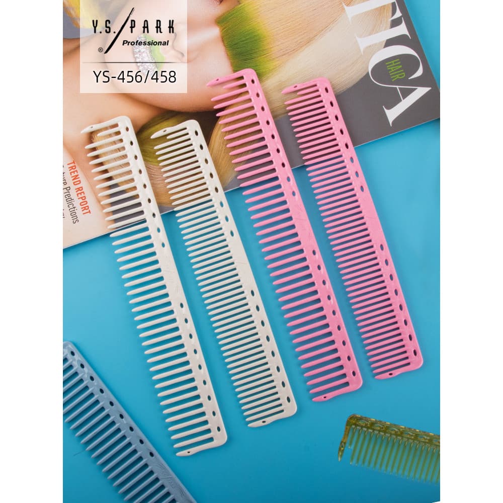 Japão japão YS/PARK novo estilo importado 458 456 pente de corte de cabelo pente de cabelo estilista médio longo pente d