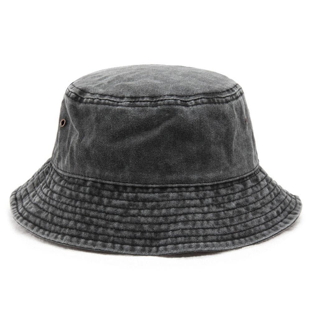 Boné Jeans Lavado   , Chapéu Balde Para Guarda-Sol Com Aba Grande Adolescentes De Pescador Viagens Ao Ar Livre E C
