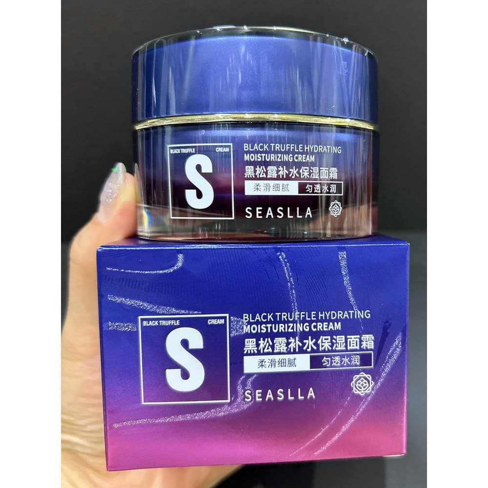 [Oficialmente autorizado] Xueshili Black Truffle Creme Hidratante Hidratante Firmador Leve Reparação de Rugas Antirrugas