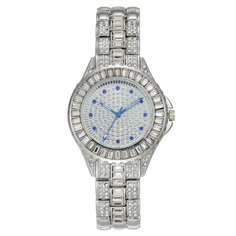 Venda quente cheio de diamante moda Gypsophila senhoras relógio feminino relógio de quartzo relógio feminino