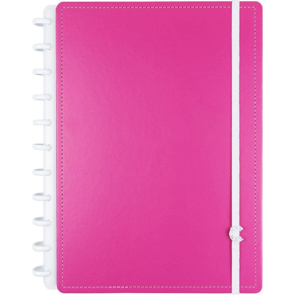 Caderno Inteligente Grande Super Pink 80 fls. 215 mm x 280 mm - Caderno Inteligente