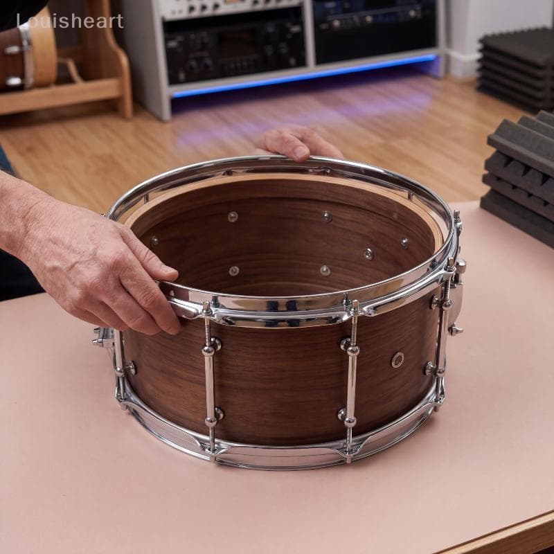 < Louish > 12 Polegada Resistente Tambor Aro Guarda Hoop Acessório De Percussão Para Prática Substituição Novo