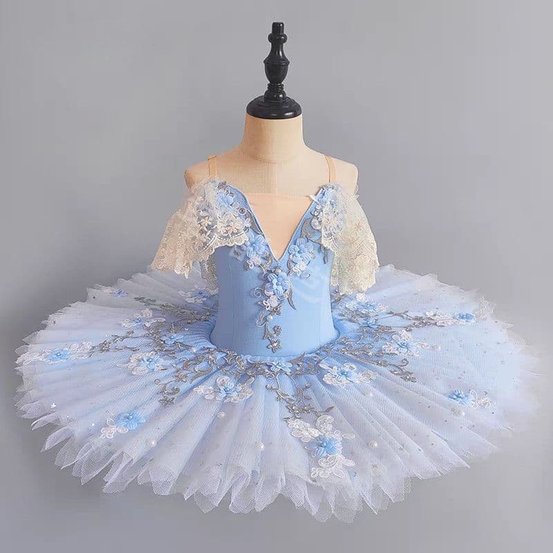 Crianças ballet TUTU vestido novo produto meninas vestido de dança da criança ballet traje de fadas palco desempenho tra