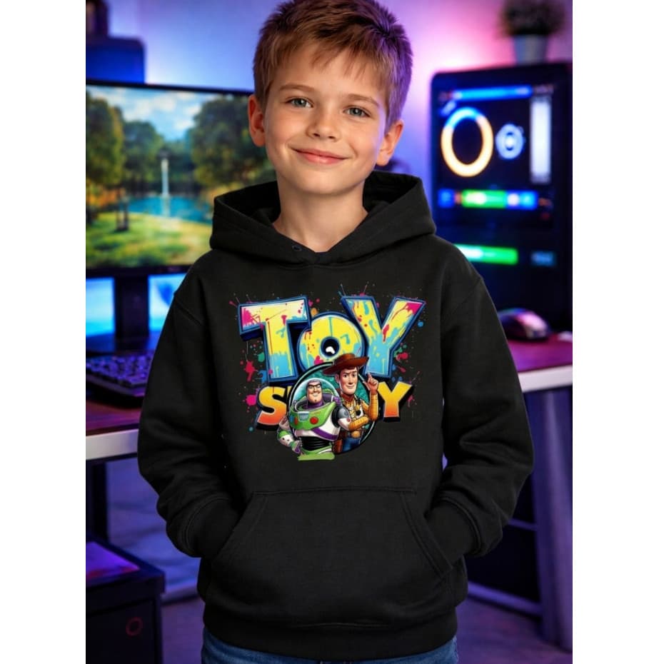 Moletom Blusa De Frio Temático Toy Story Unissex Envio Rápido
