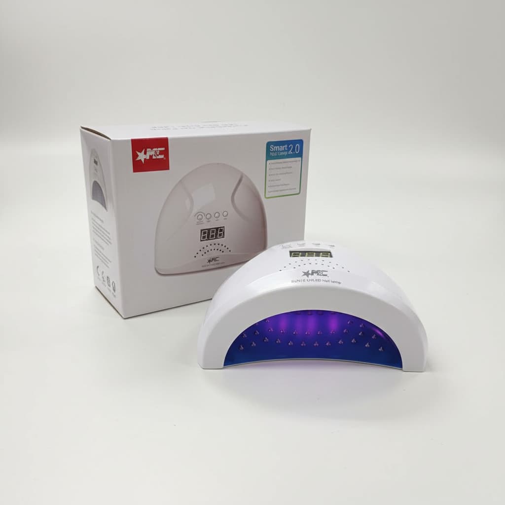 Cabine Secadora de Unhas Portátil LED/UV 48W – Aparelho Elétrico para Secagem de Unhas Artificiais