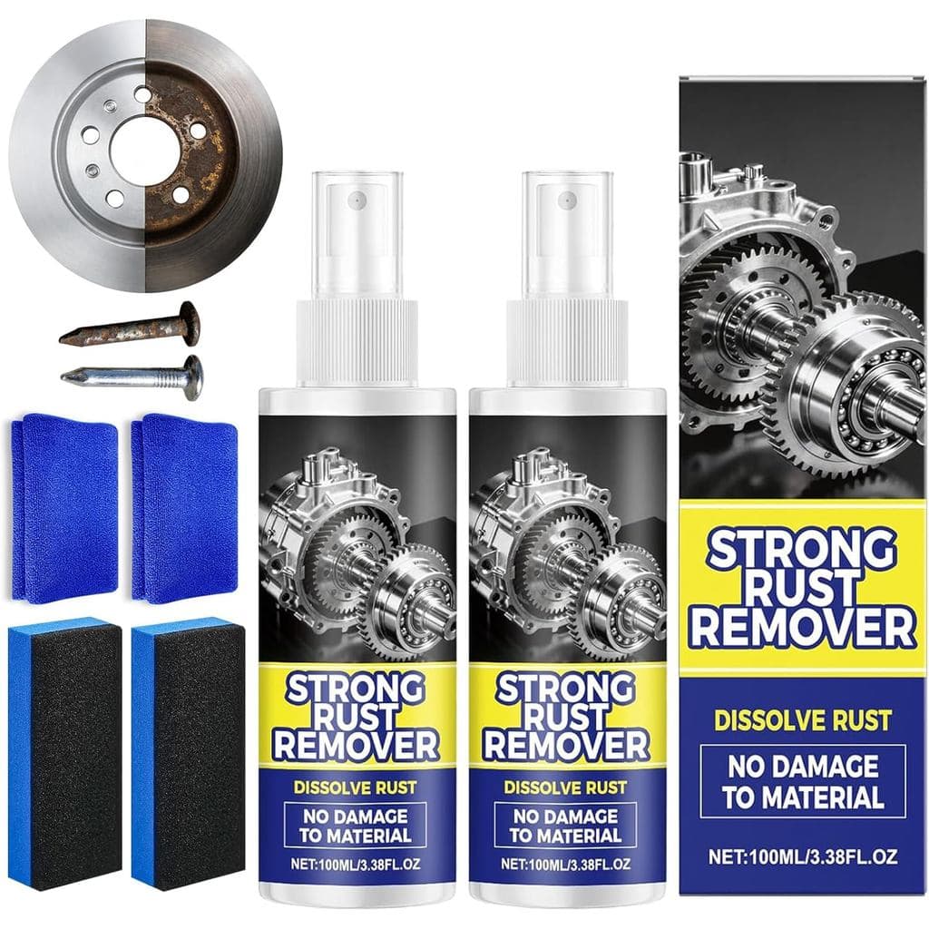 2 unidades de Spray Removedor de Ferrugem para Metal, Spray Removedor de Ferrugem Aprimorado para Metal, Removedor de Ma