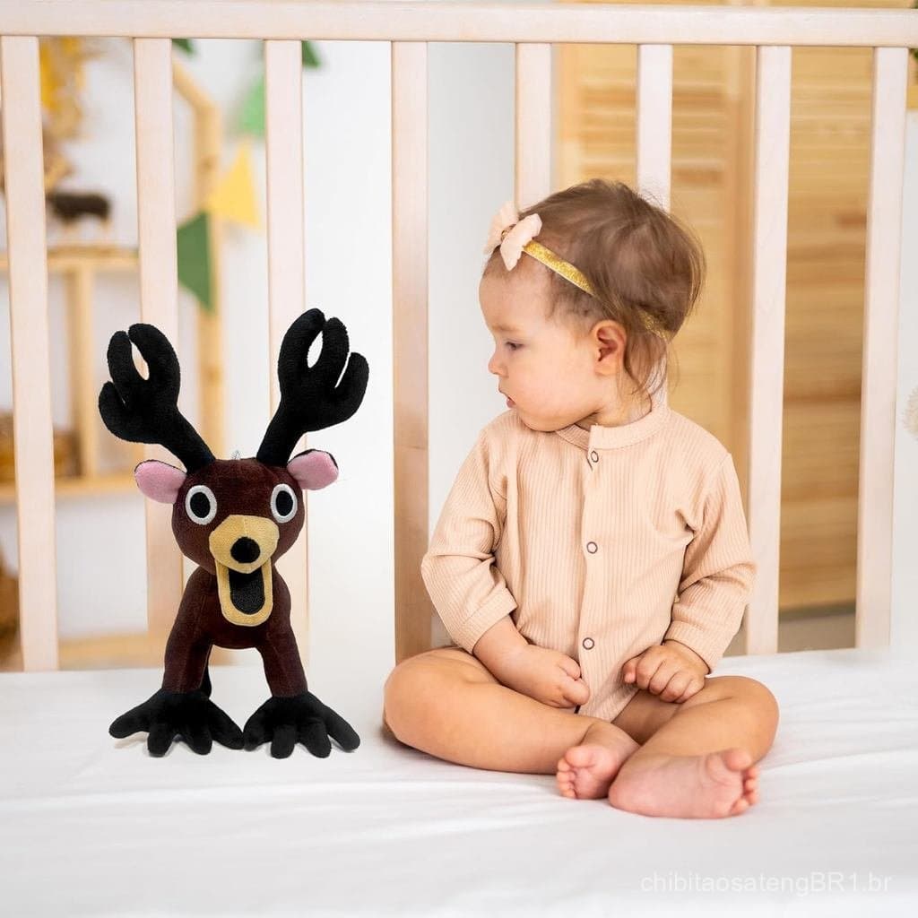 Brinquedos de Pelúcia 99 Nights – Brinquedo de Pelúcia Monstro Cervo, Animal de Pelúcia Macio, Fofinha 99 Nights