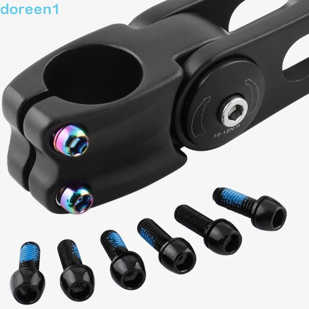 Alça De Bicicleta Em Parafusos , De Guiador Banhados A Titânio De 17 Mm , Coloridos