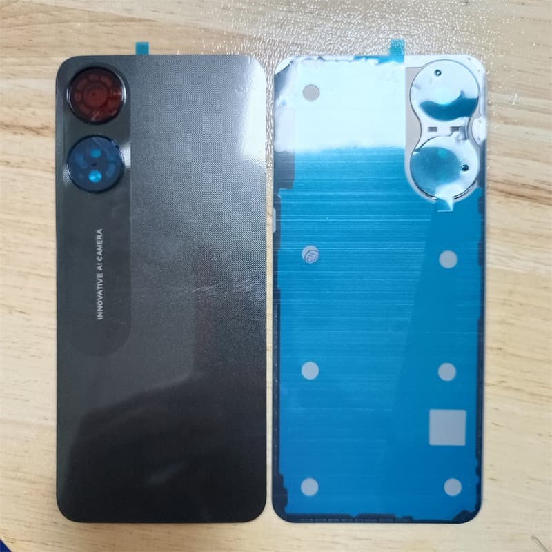 Capa Traseira Para OPPO A58 5G/A78 5G Tampa Da Bateria Porta Habitação Caso Com Peças De Reparo Lente Câmera
