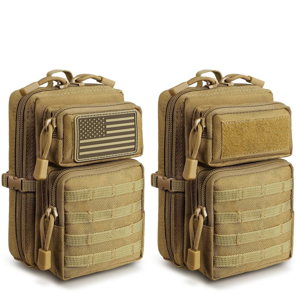 LUC Molle EDC Pequena Ferramenta E Bolsa De Acessórios Para Caminhadas Ao Ar Livre , Mochila Multifuncional De Colete