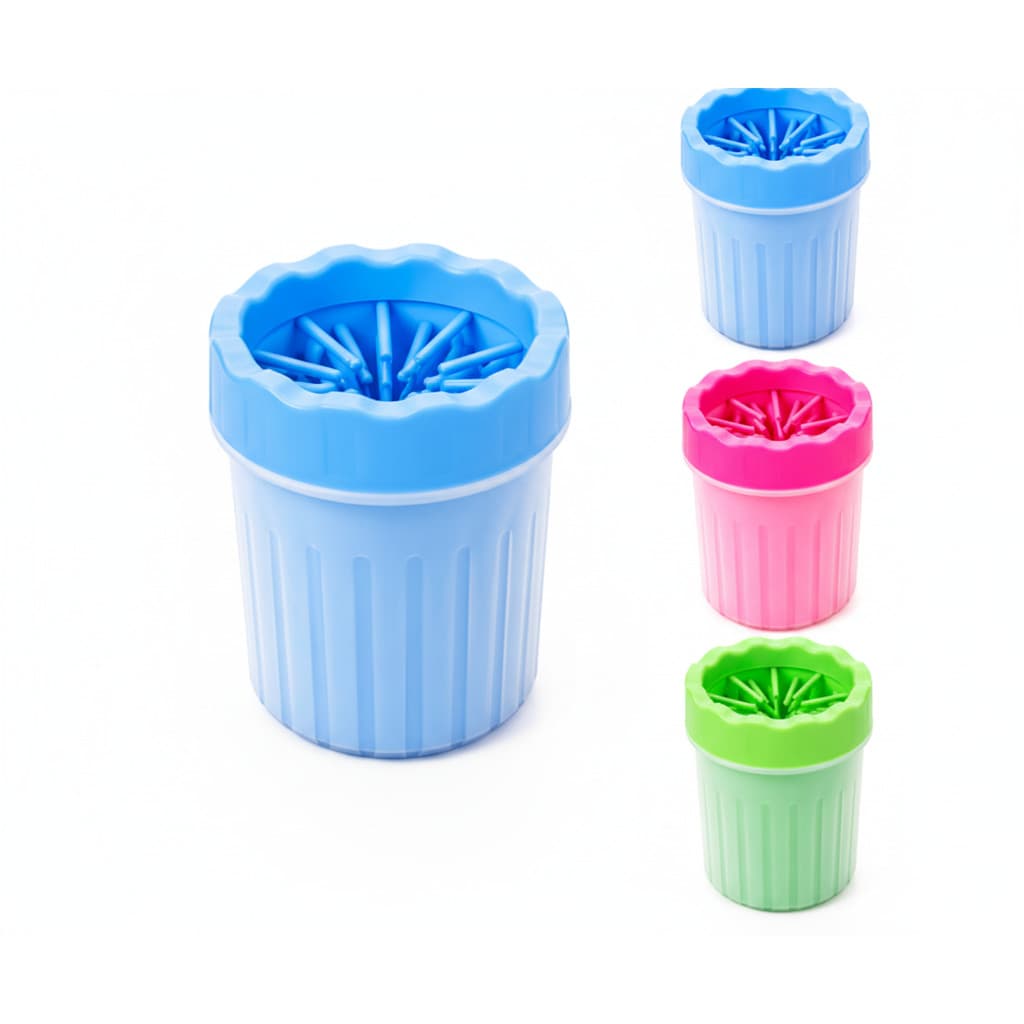 Copo Limpador de Patas em Silicone para Cães Pequenos e Médios