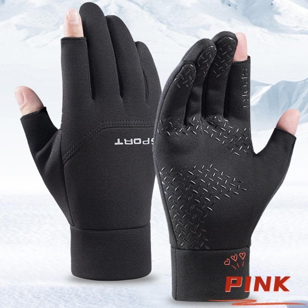 PINK1 Luvas De Inverno , Tela De Toque Quente À Prova D'água Esqui Com Tocável , Condução De Ciclismo