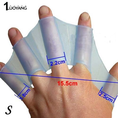 Luvas De Dedo Para Natação , Nadadeiras De Silicone , Barbatanas , Sapo , Acessório De Mão