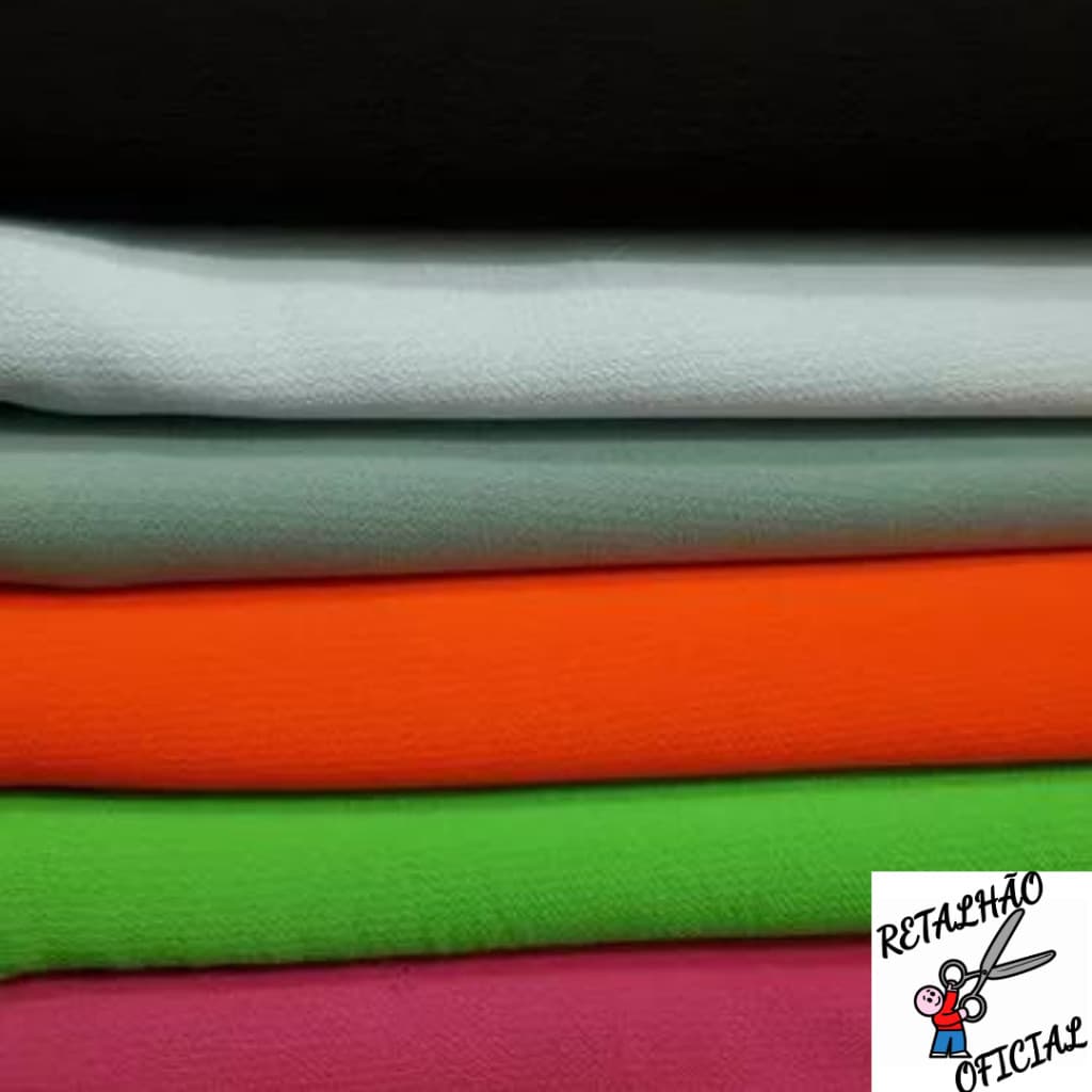 7 Metros Tecido Crepe Bubble Crepinho Texturizado Leve 7m x 1,50m