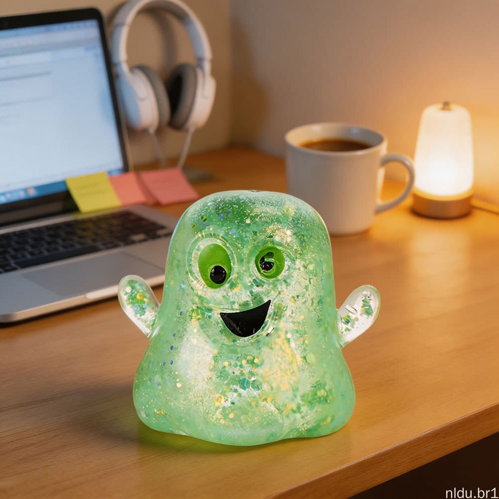 Brinquedo De Alívio De Estresse Com Textura De Maltese , Presente Ideal De Halloween Para Festas E Salas De Aula . Decor