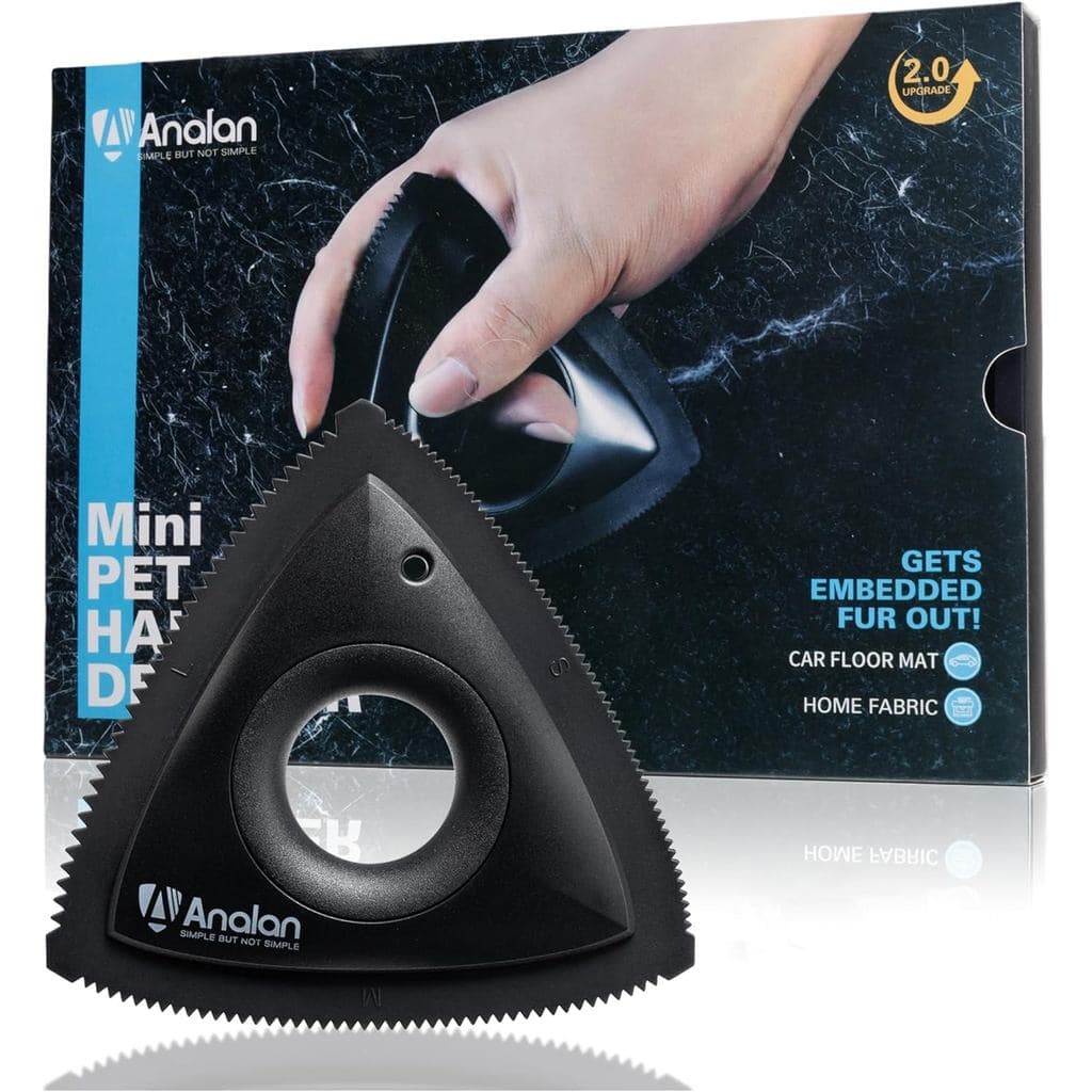 Analan Mini Removedor de Pelos para Suprimentos de Detalhamento Automotivo, Removedor de Pelos para Interior de Carro, R