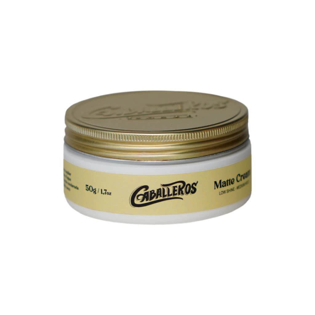 Cera Matte Cream - Efeito Seco - Fixação Moderada 50g Caballeros