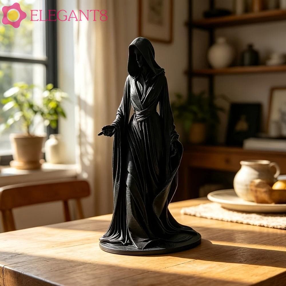 Escultura Da Deusa AELEGANT , Decoração , Capa Estética Escura , Estátua Feminina , Enfeites De Mesa Impressos Em 3D