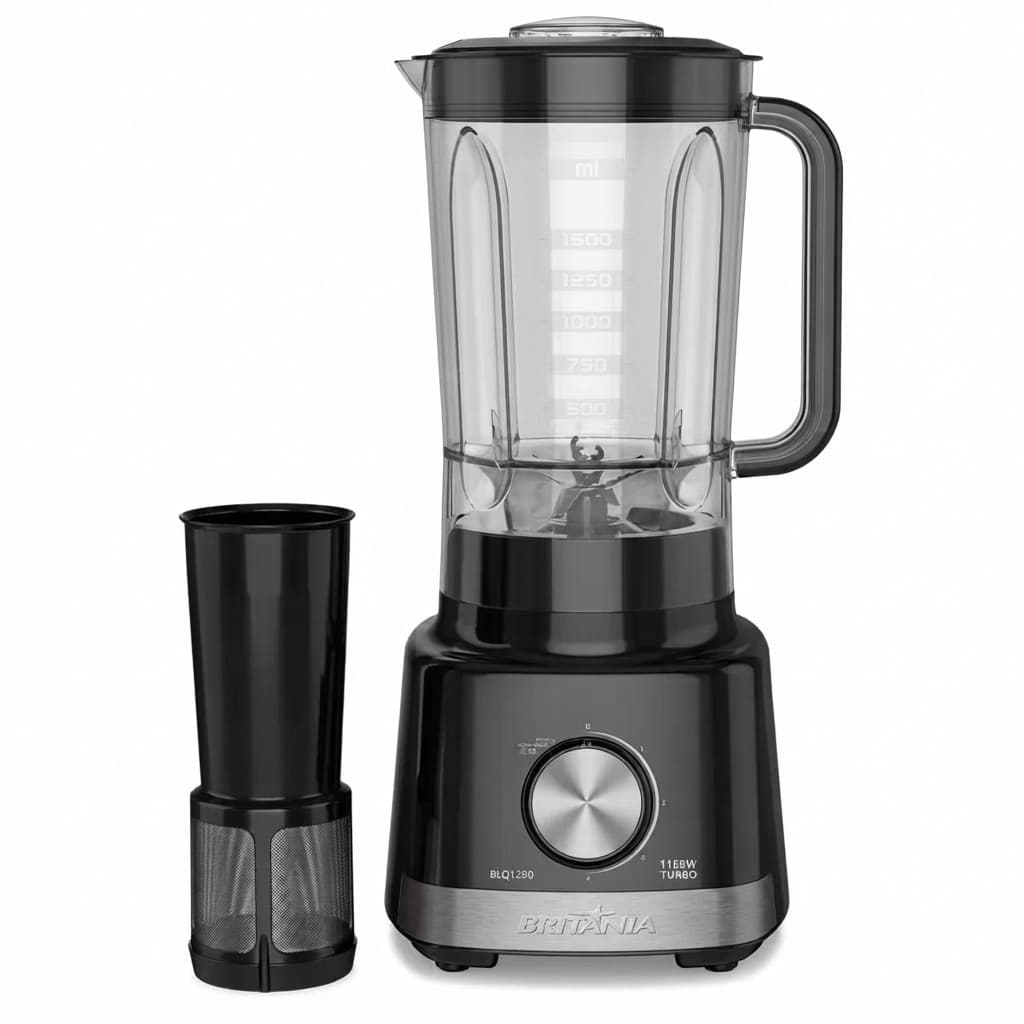 Liquidificador BLQ1280P Com 4 Lâminas Inox 2,7L 1150W Cor Pr