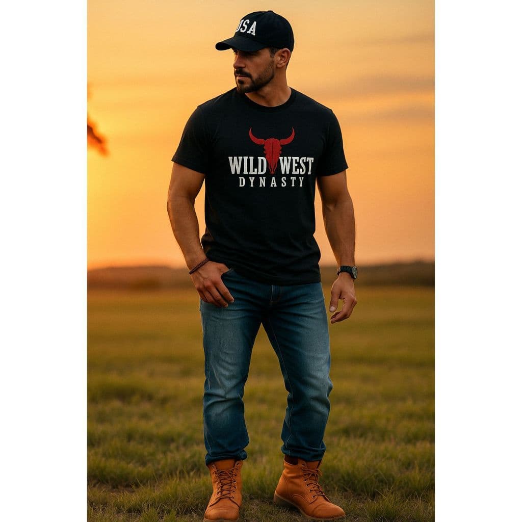 Camiseta :Masculina Country AIRAT IMPACTO COUNTRY WILD WEST Rodeio Barretos Camisa Cowboy Agro