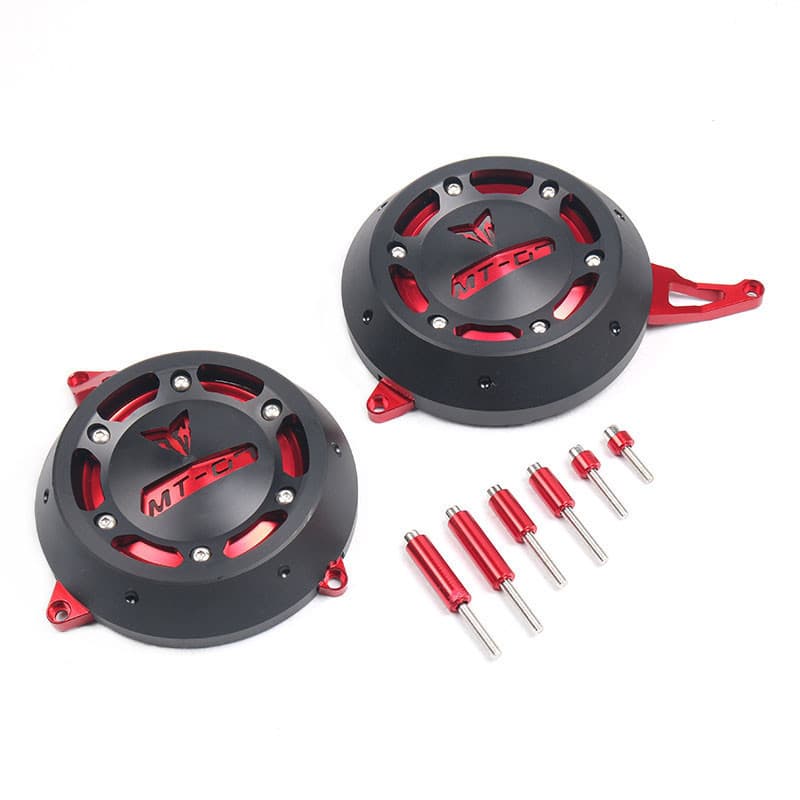 Adequado para Yamaha MT07 MT-07 CNC motor modificado resistente a choques tampa lateral do motor capa protetora bloco re