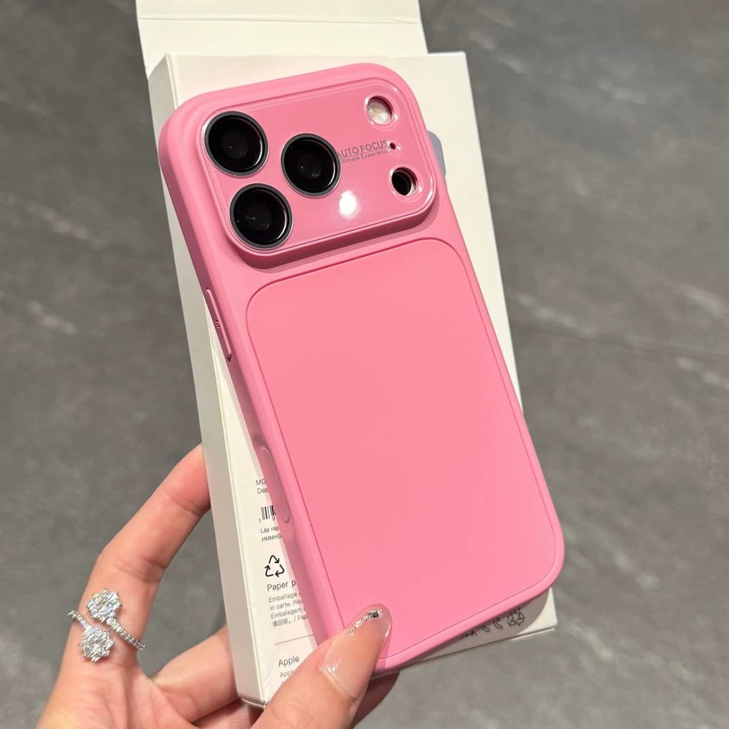 Capa De Telefone De Silicone Fosco Com Proteção De Câmera Para iPhone 17 16 15 14 13 Pro Max Plus Macia À Prova De Choqu
